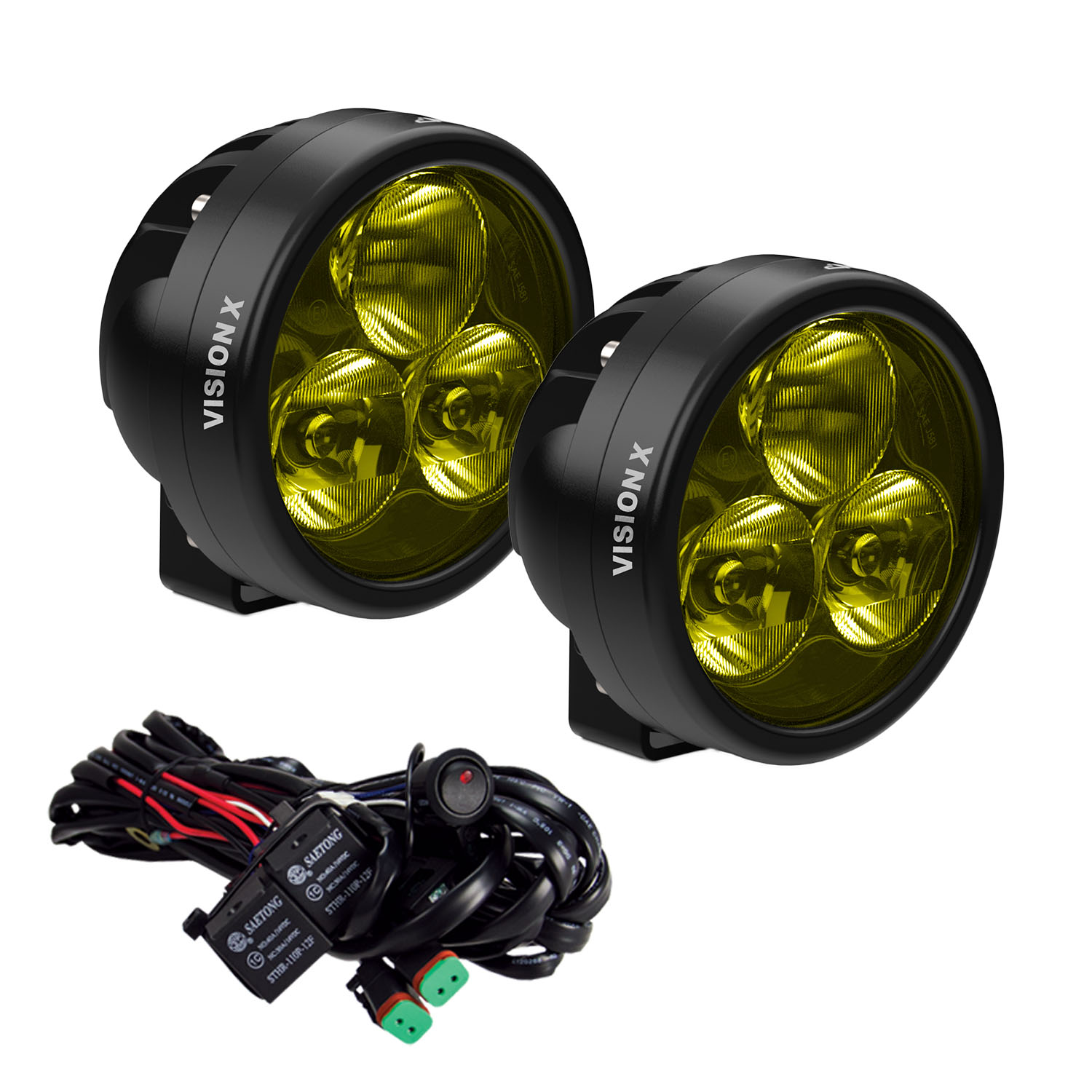 CR-3 Hybrid LED Driving Light Kit, Yellow (9957746)